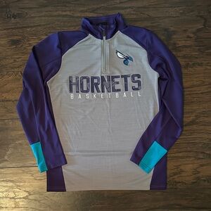 Charlotte Hornets NBA Basketball Youth Quarter-Zip Pullover